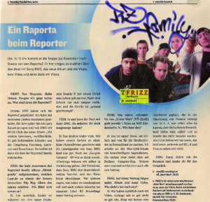 Dresta in Frizz-Magazin (2007)
